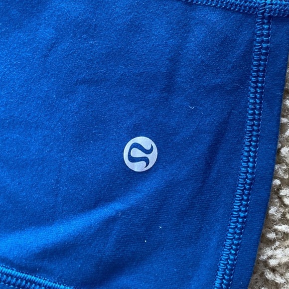 Lululemon Dancing Warrior Tank Poseidon Dottie Dash White Black Size 4 - Picture 6 of 7